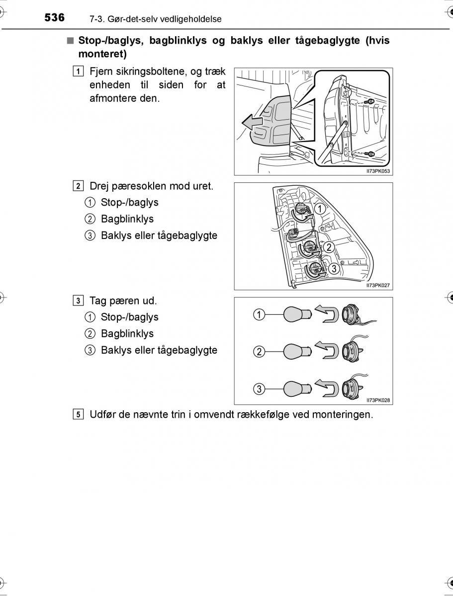 Toyota Hilux VIII 8 AN120 AN130 Bilens instruktionsbog / page 536