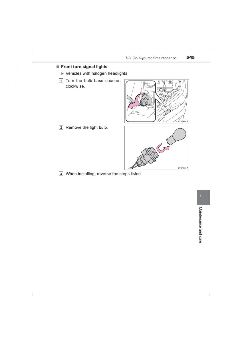 Toyota Hilux VIII 8 AN120 AN130 owners manual / page 545