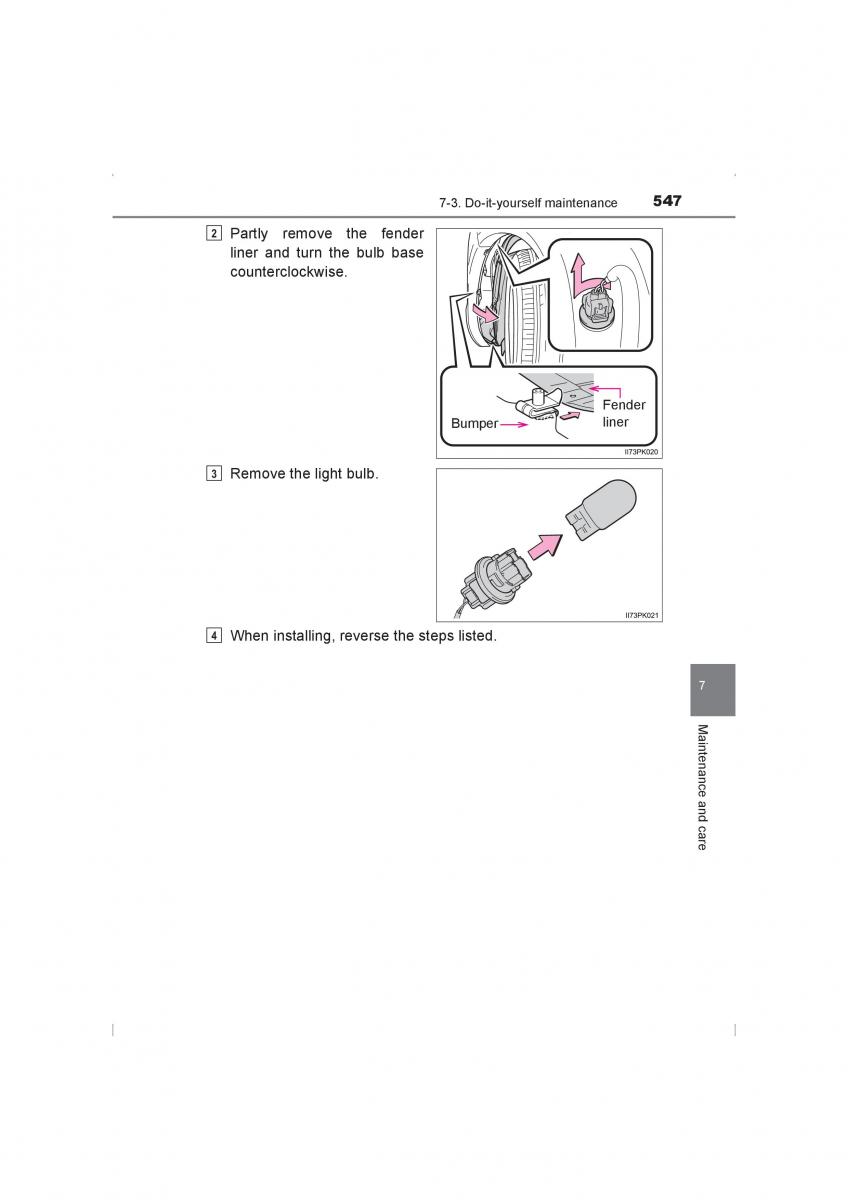 Toyota Hilux VIII 8 AN120 AN130 owners manual / page 547