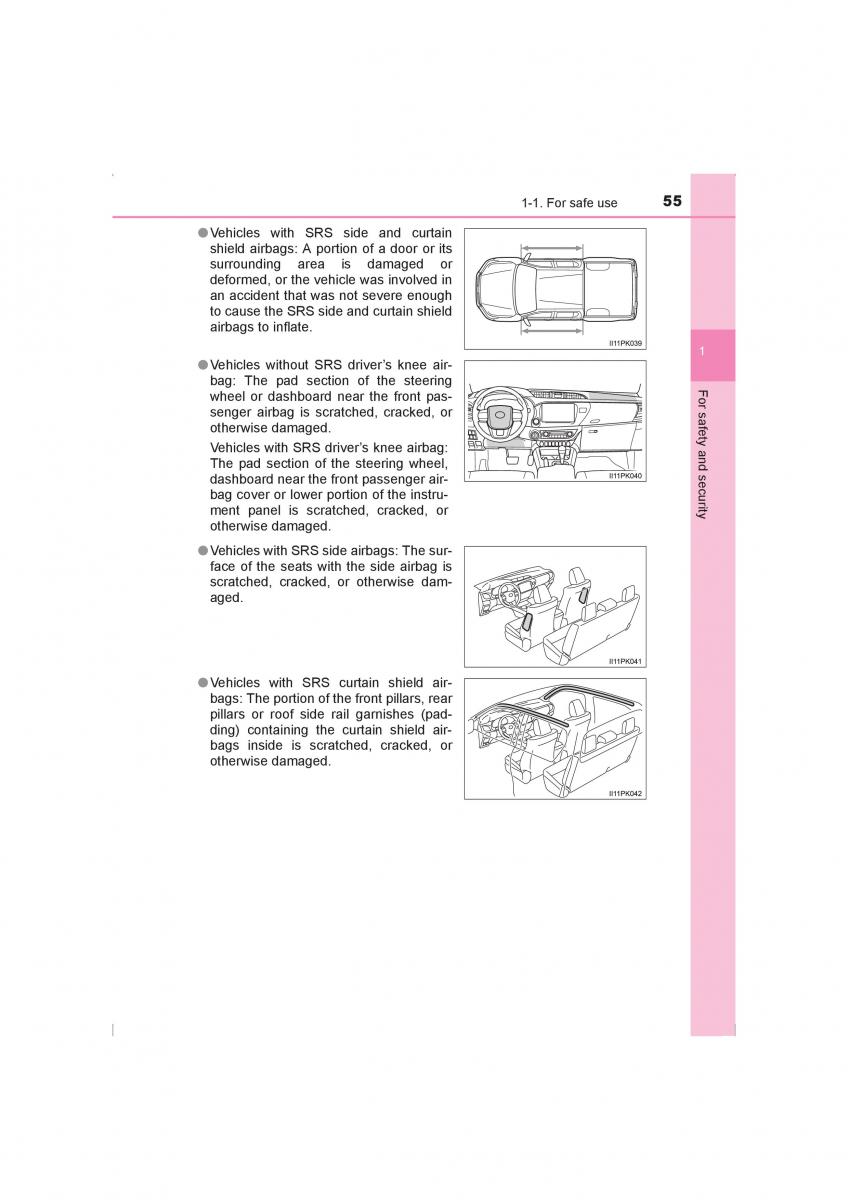 Toyota Hilux VIII 8 AN120 AN130 owners manual / page 55