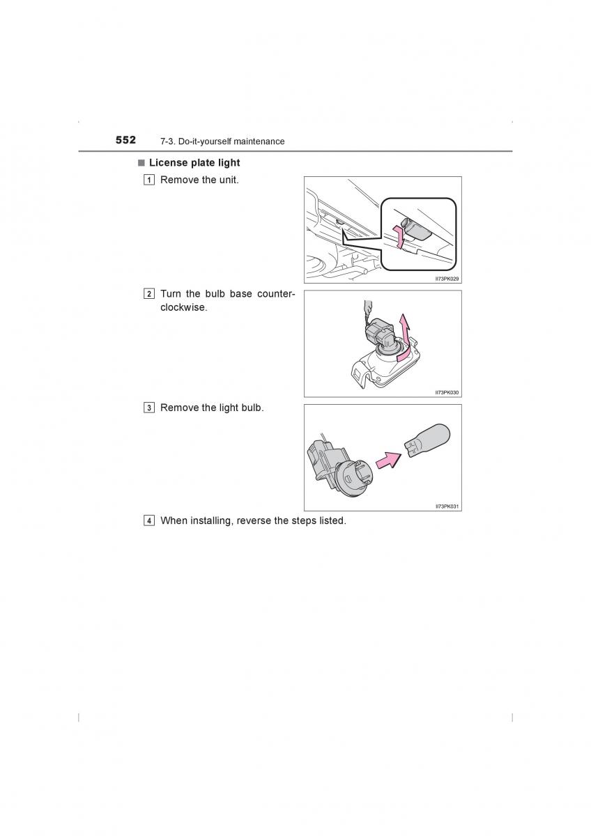 Toyota Hilux VIII 8 AN120 AN130 owners manual / page 552