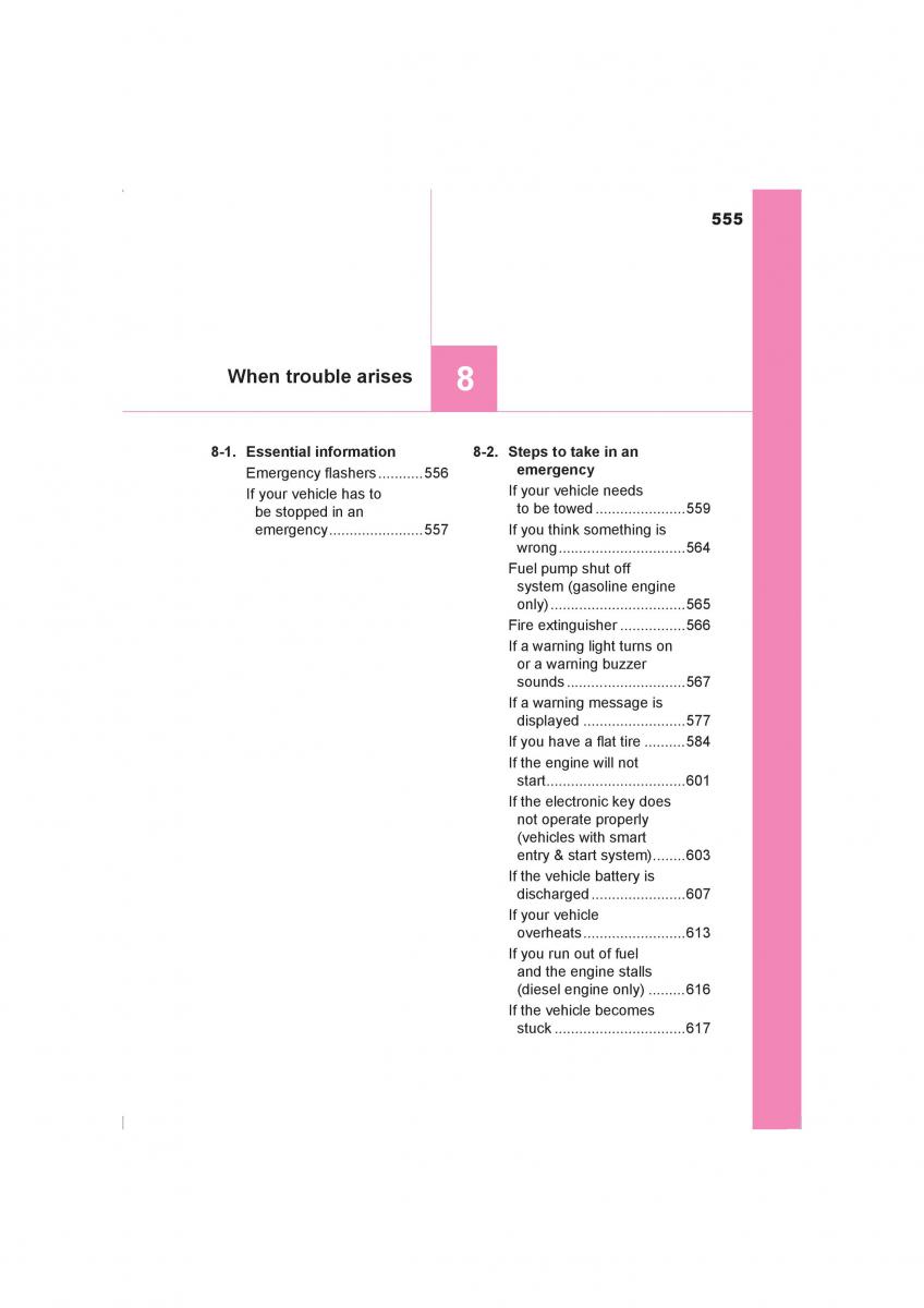 Toyota Hilux VIII 8 AN120 AN130 owners manual / page 555