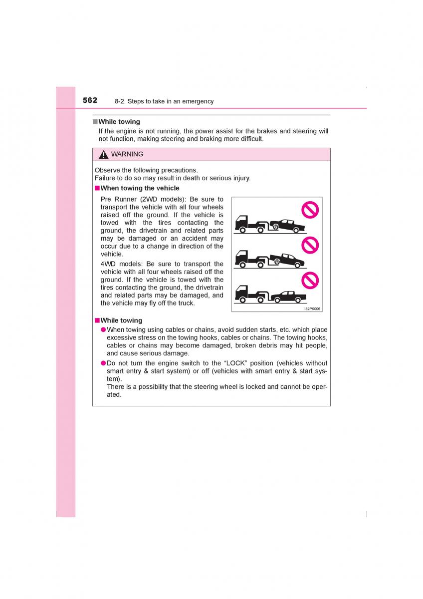 Toyota Hilux VIII 8 AN120 AN130 owners manual / page 562