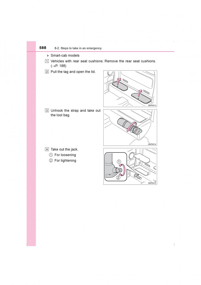 Toyota Hilux VIII 8 AN120 AN130 owners manual / page 588