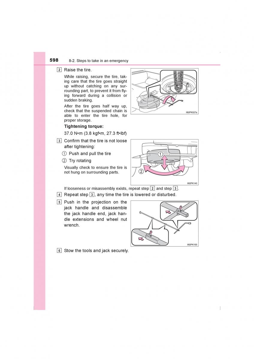 Toyota Hilux VIII 8 AN120 AN130 owners manual / page 598