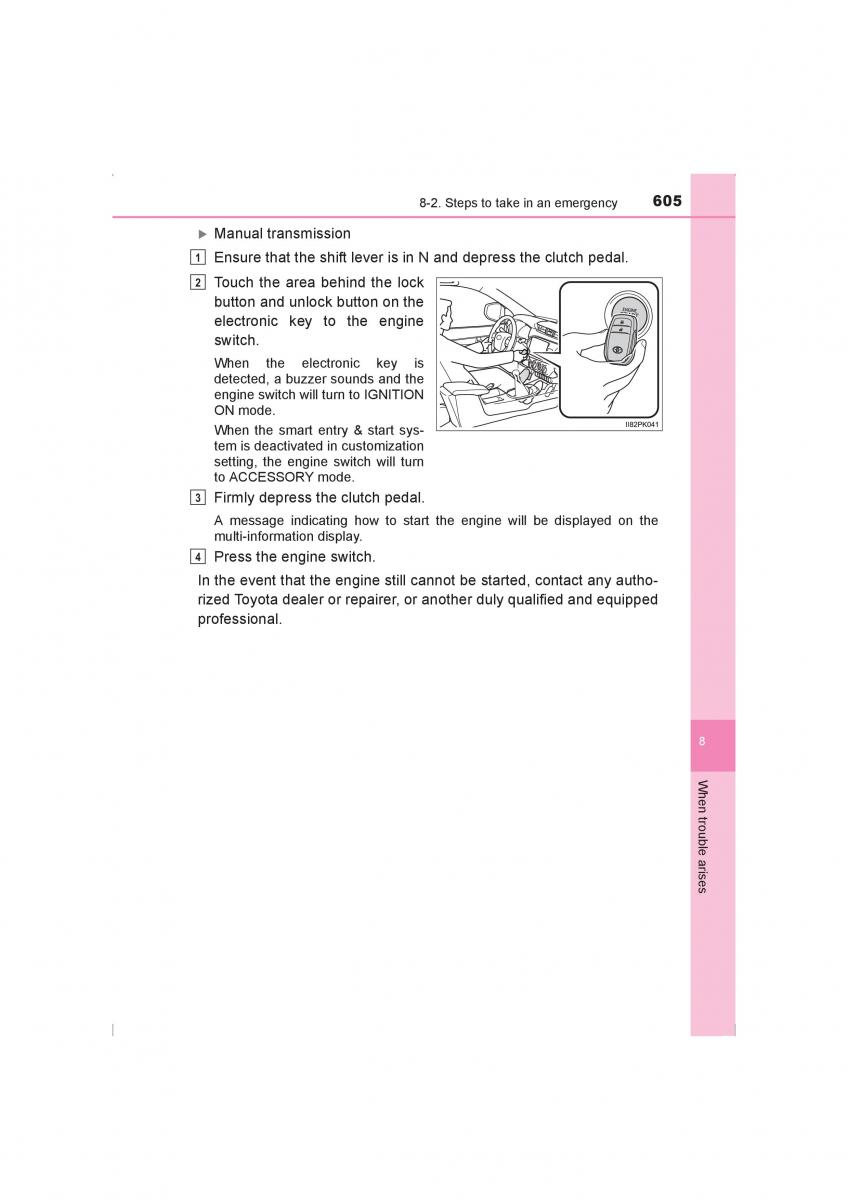 Toyota Hilux VIII 8 AN120 AN130 owners manual / page 605