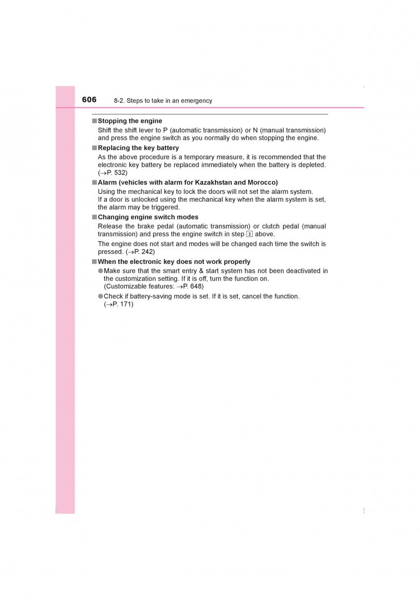 Toyota Hilux VIII 8 AN120 AN130 owners manual / page 606