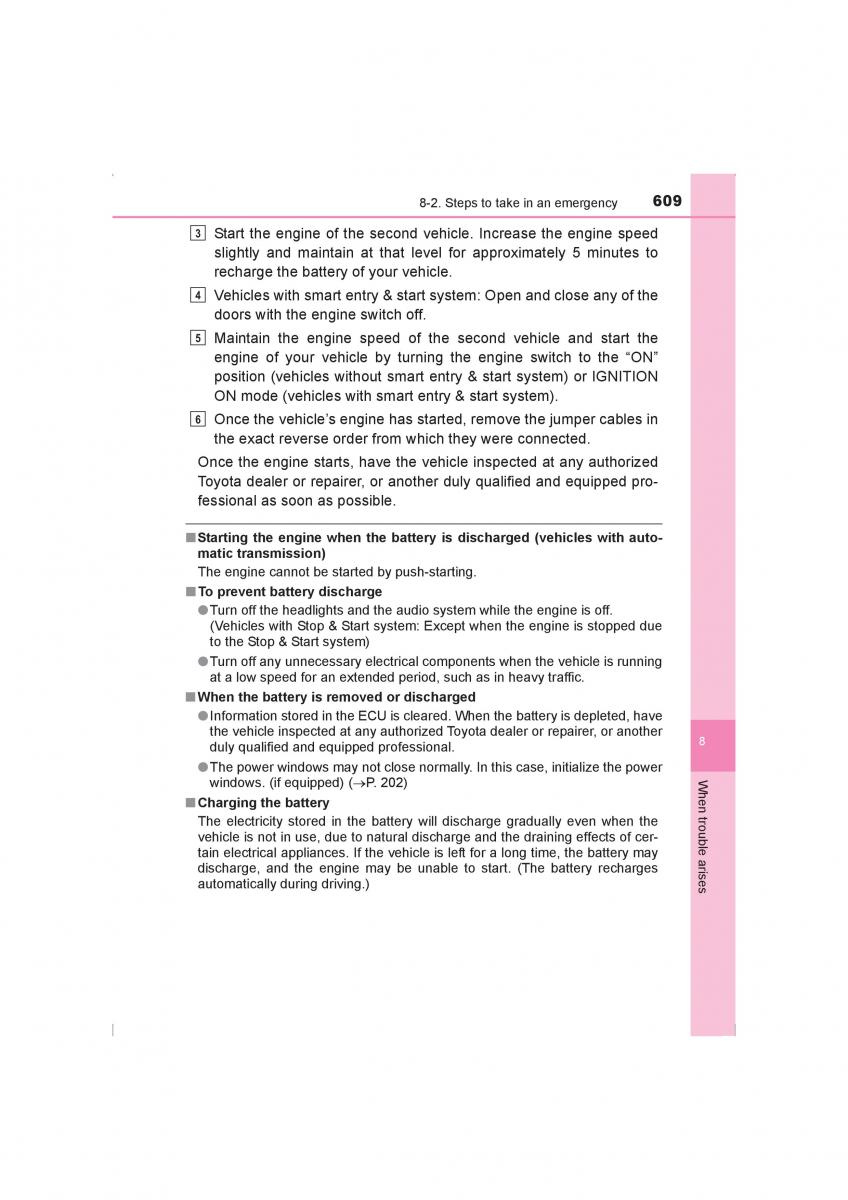 Toyota Hilux VIII 8 AN120 AN130 owners manual / page 609