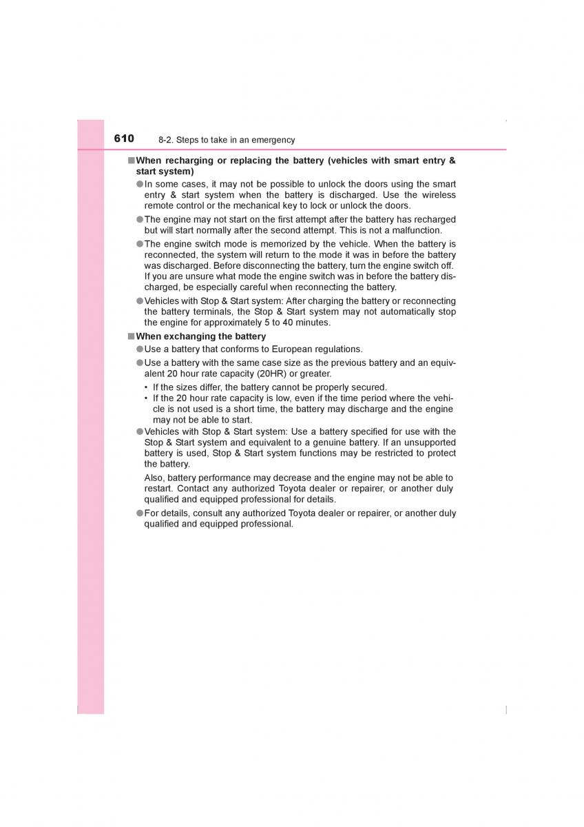 Toyota Hilux VIII 8 AN120 AN130 owners manual / page 610