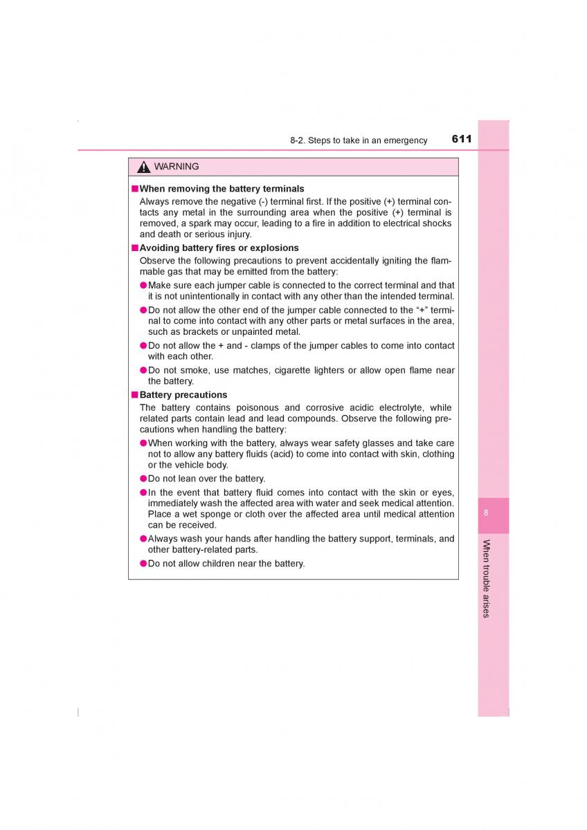 Toyota Hilux VIII 8 AN120 AN130 owners manual / page 611