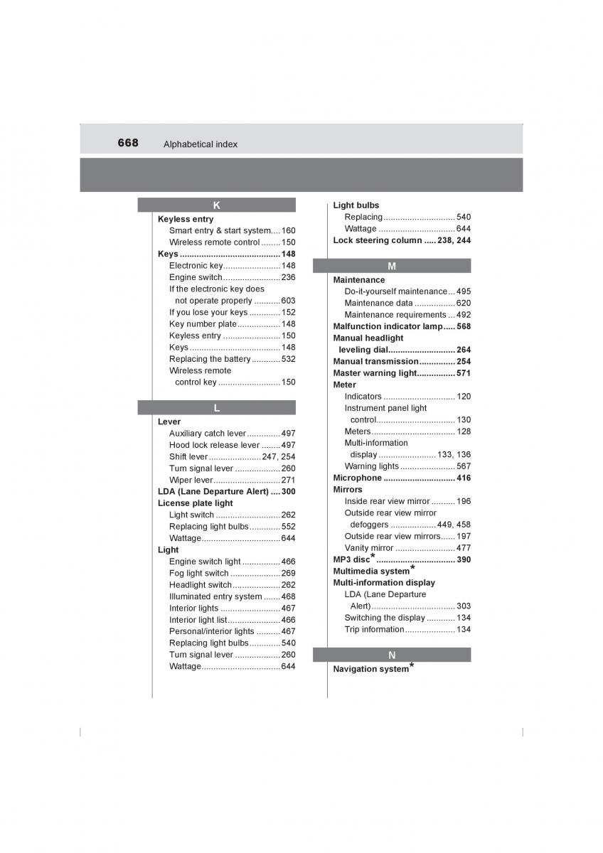 Toyota Hilux VIII 8 AN120 AN130 owners manual / page 668