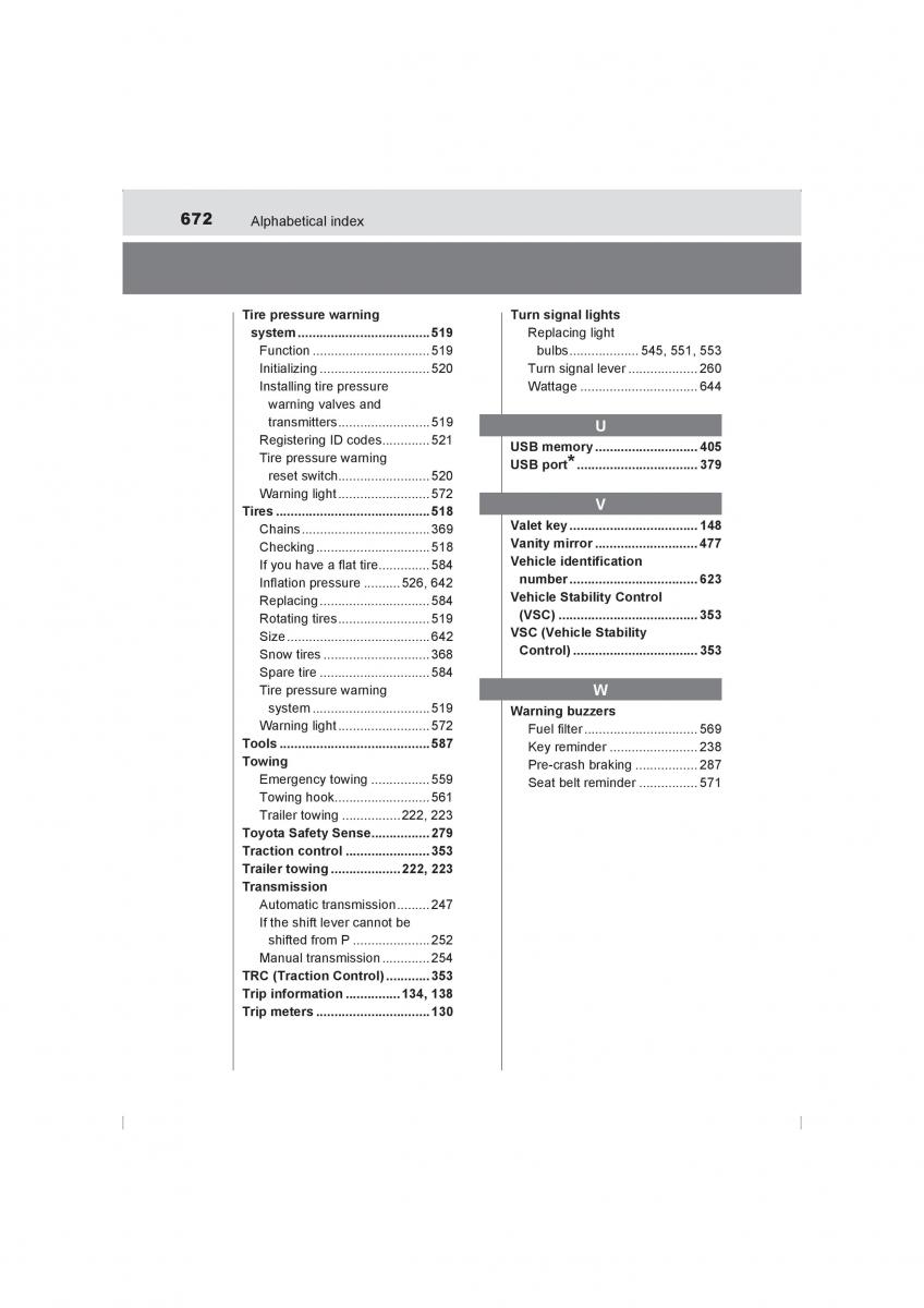 Toyota Hilux VIII 8 AN120 AN130 owners manual / page 672