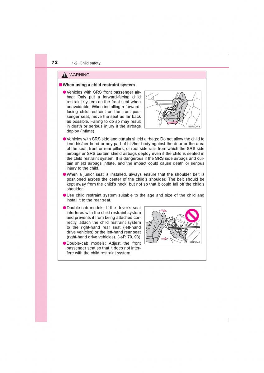 Toyota Hilux VIII 8 AN120 AN130 owners manual / page 72