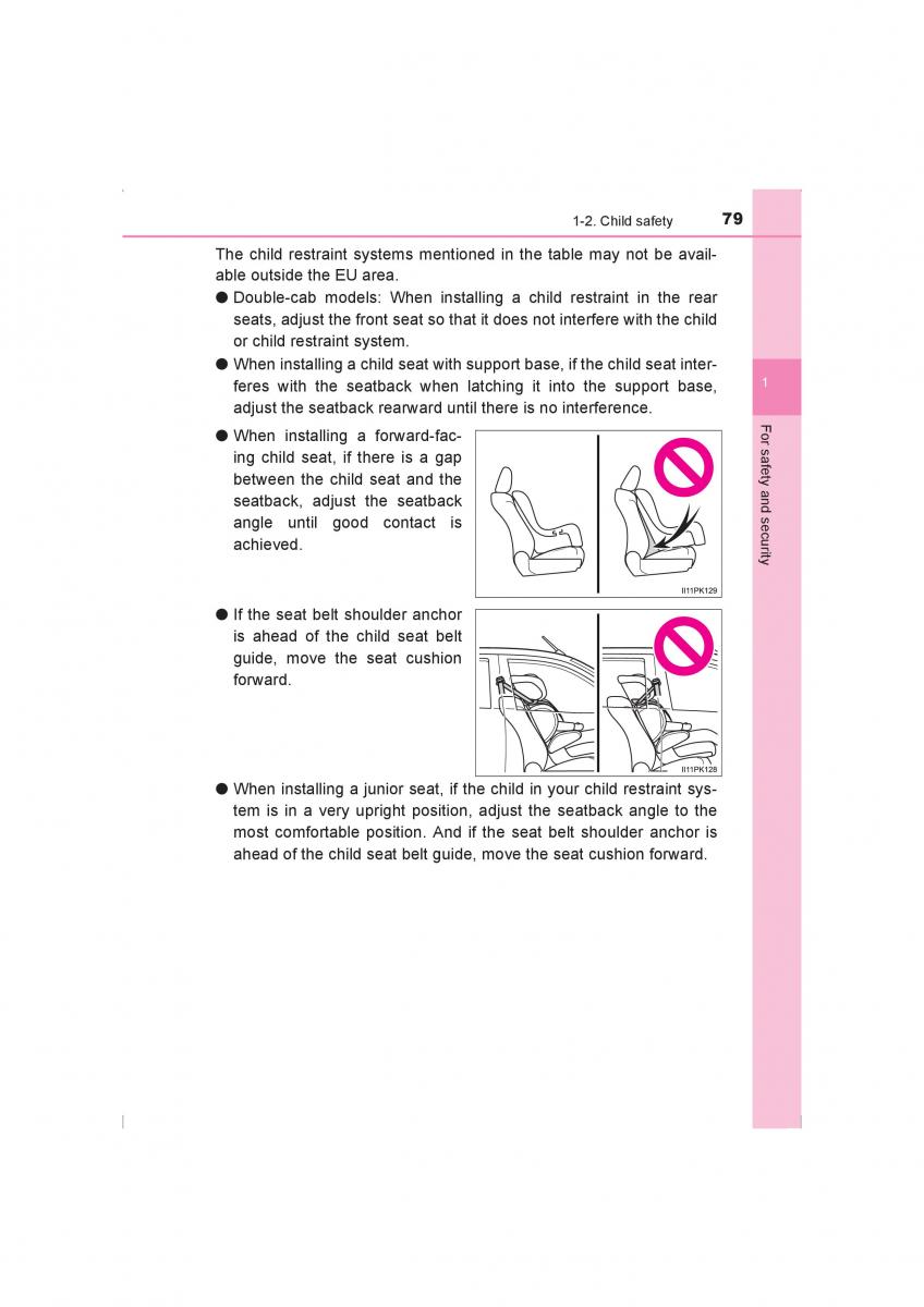 Toyota Hilux VIII 8 AN120 AN130 owners manual / page 79