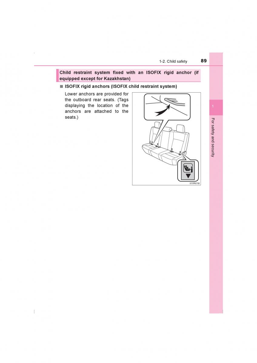 Toyota Hilux VIII 8 AN120 AN130 owners manual / page 89