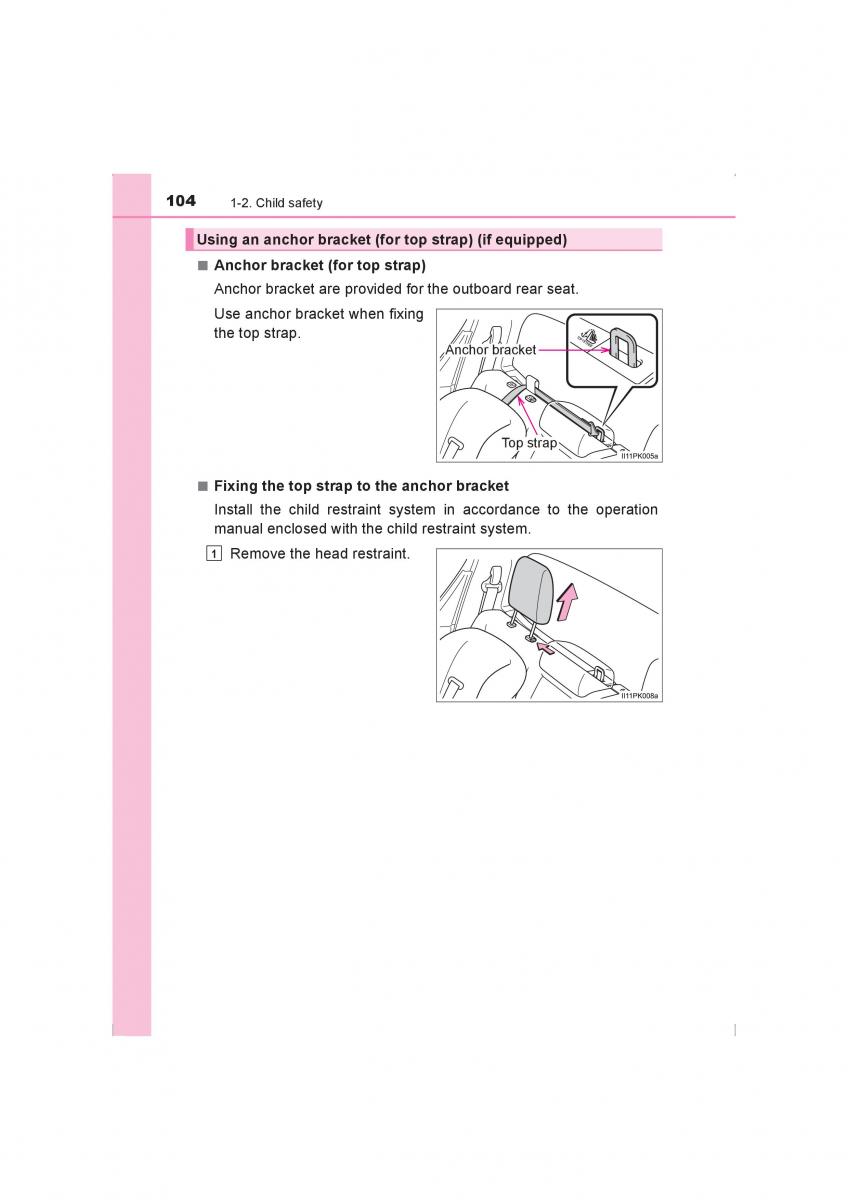 Toyota Hilux VIII 8 AN120 AN130 owners manual / page 104