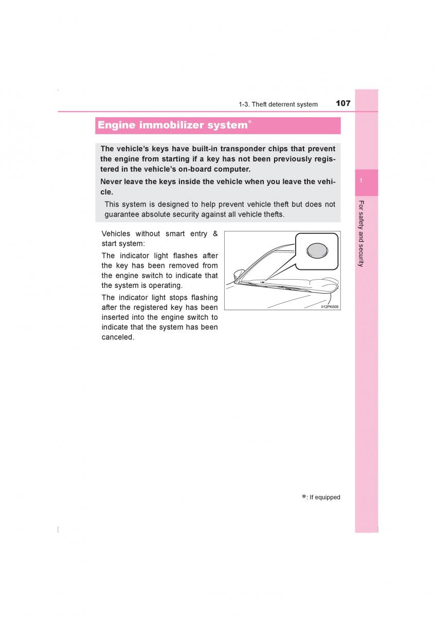 Toyota Hilux VIII 8 AN120 AN130 owners manual / page 107