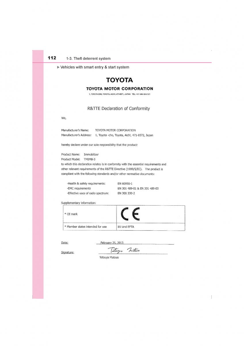 Toyota Hilux VIII 8 AN120 AN130 owners manual / page 112