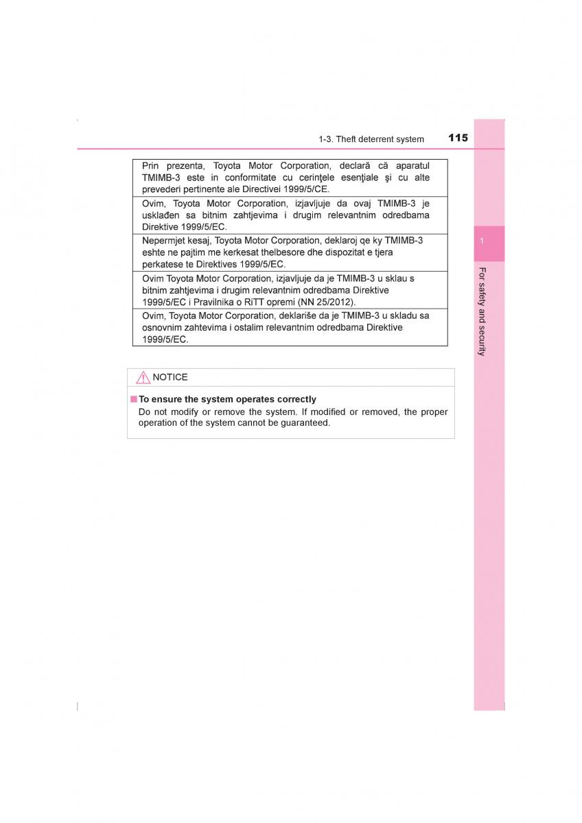 Toyota Hilux VIII 8 AN120 AN130 owners manual / page 115