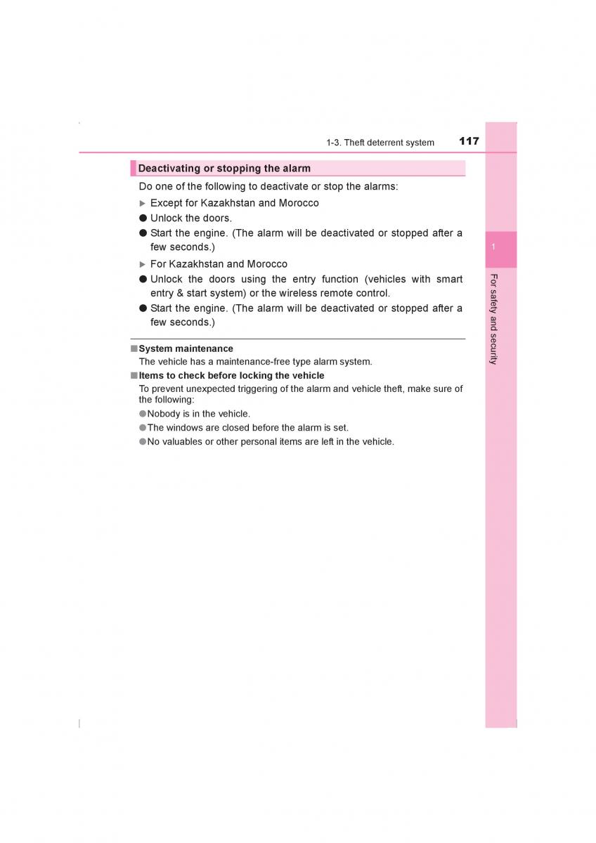 Toyota Hilux VIII 8 AN120 AN130 owners manual / page 117