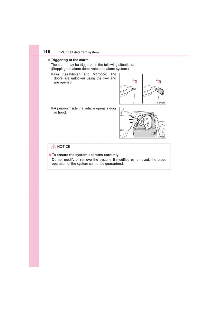 Toyota Hilux VIII 8 AN120 AN130 owners manual / page 118