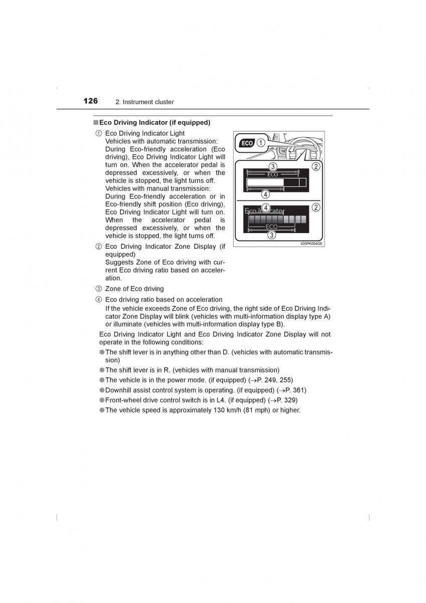 Toyota Hilux VIII 8 AN120 AN130 owners manual / page 126