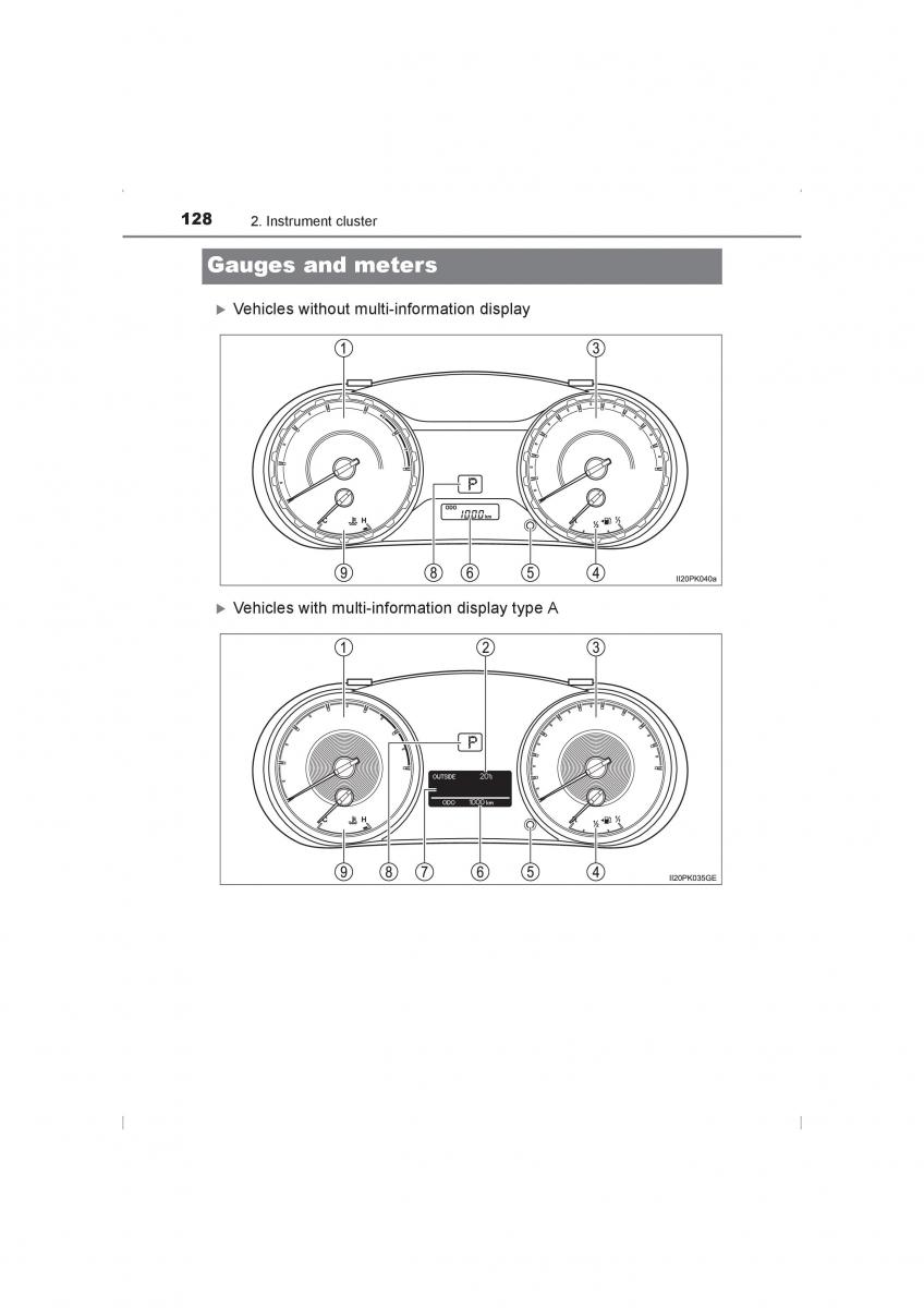 Toyota Hilux VIII 8 AN120 AN130 owners manual / page 128