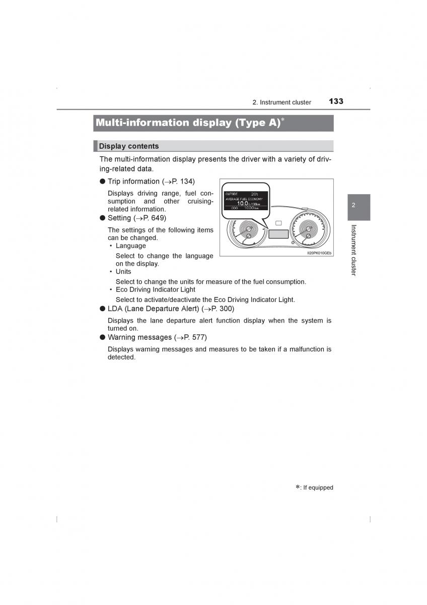 Toyota Hilux VIII 8 AN120 AN130 owners manual / page 133