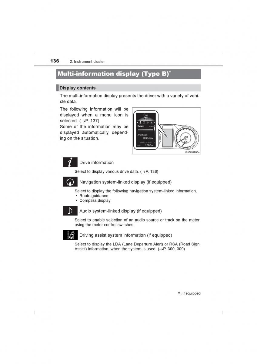 Toyota Hilux VIII 8 AN120 AN130 owners manual / page 136