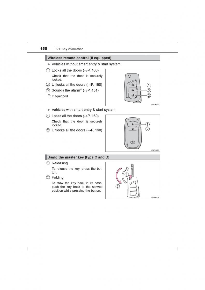 Toyota Hilux VIII 8 AN120 AN130 owners manual / page 150