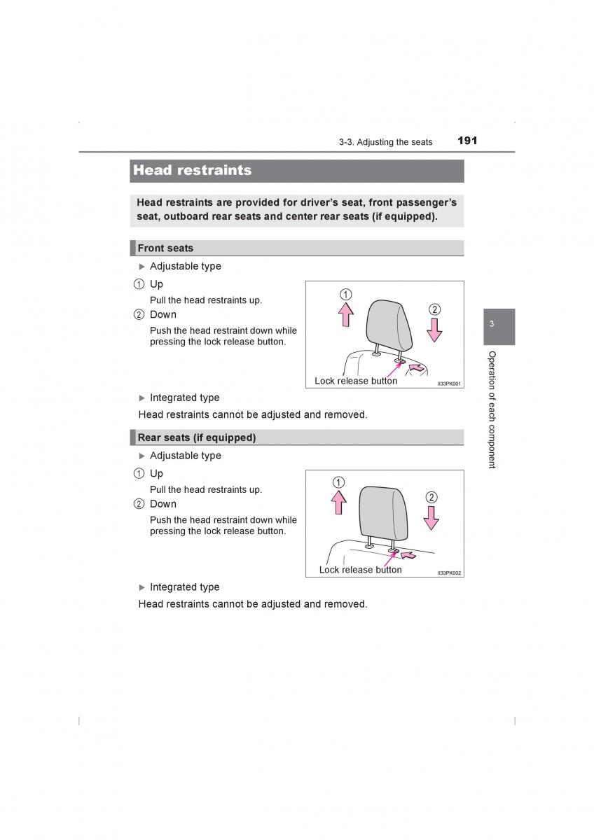 Toyota Hilux VIII 8 AN120 AN130 owners manual / page 191