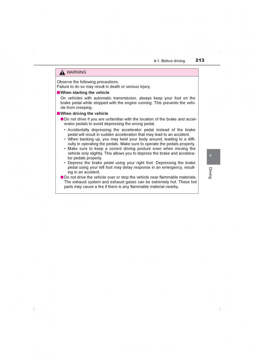 Toyota Hilux VIII 8 AN120 AN130 owners manual / page 213