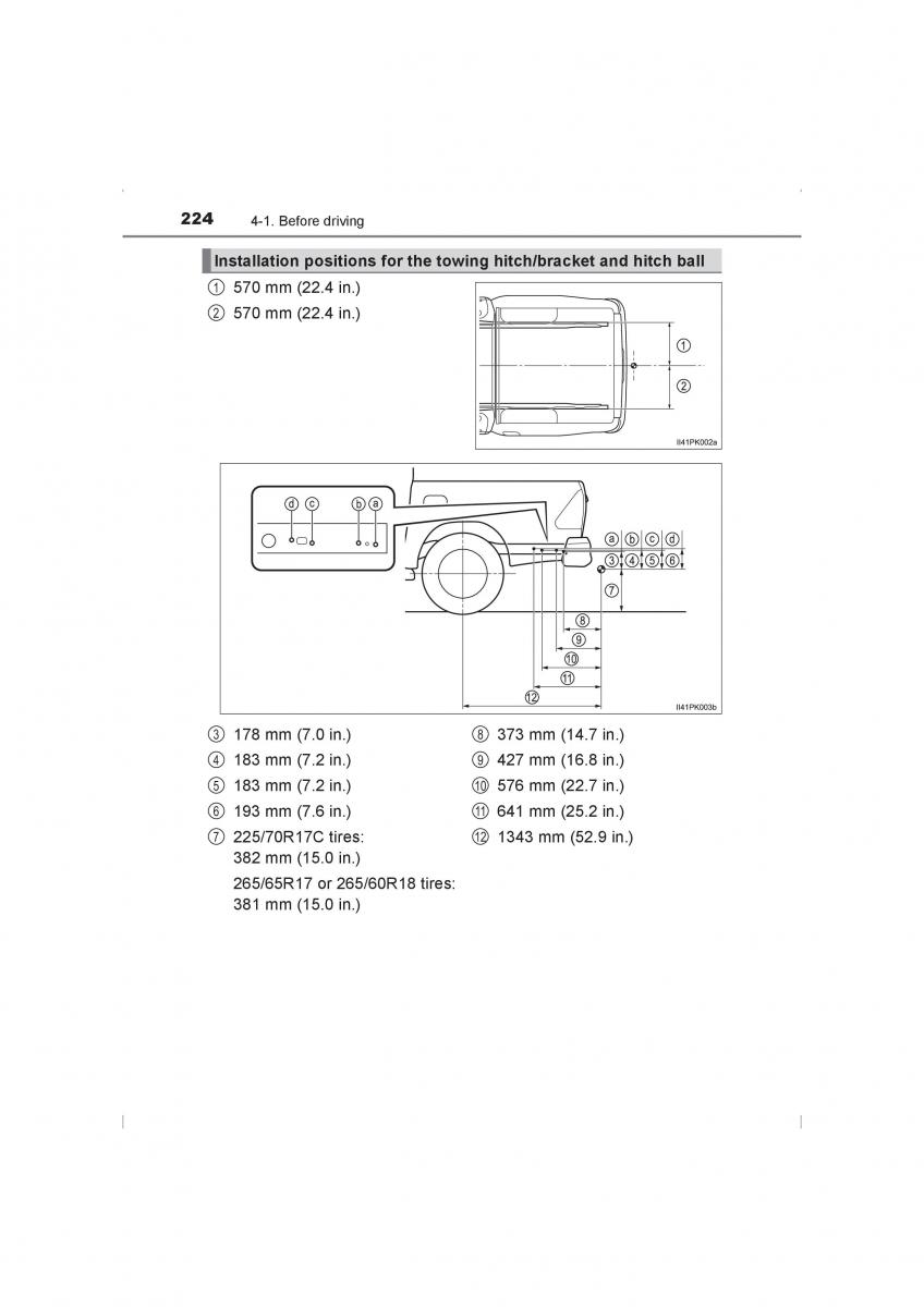 Toyota Hilux VIII 8 AN120 AN130 owners manual / page 224