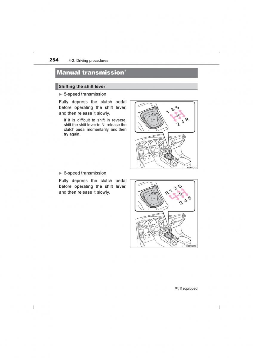 Toyota Hilux VIII 8 AN120 AN130 owners manual / page 254