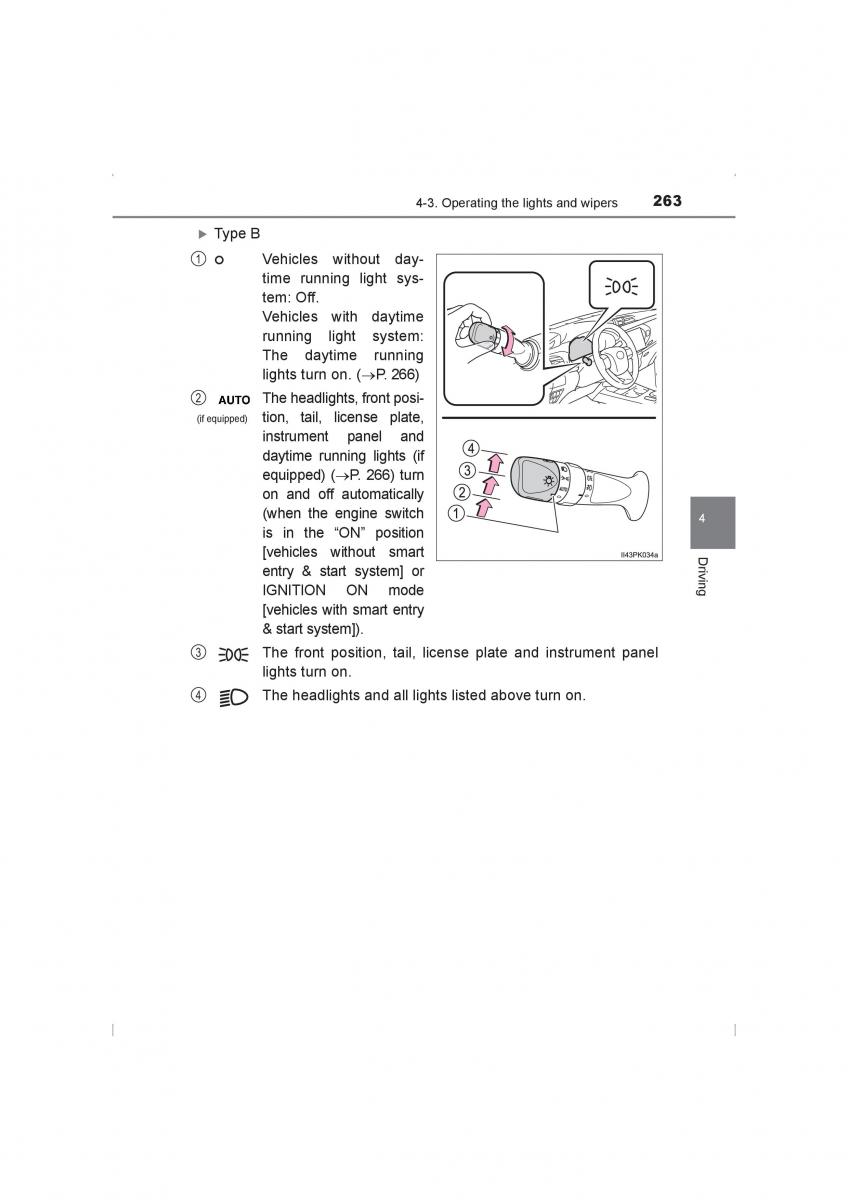 Toyota Hilux VIII 8 AN120 AN130 owners manual / page 263