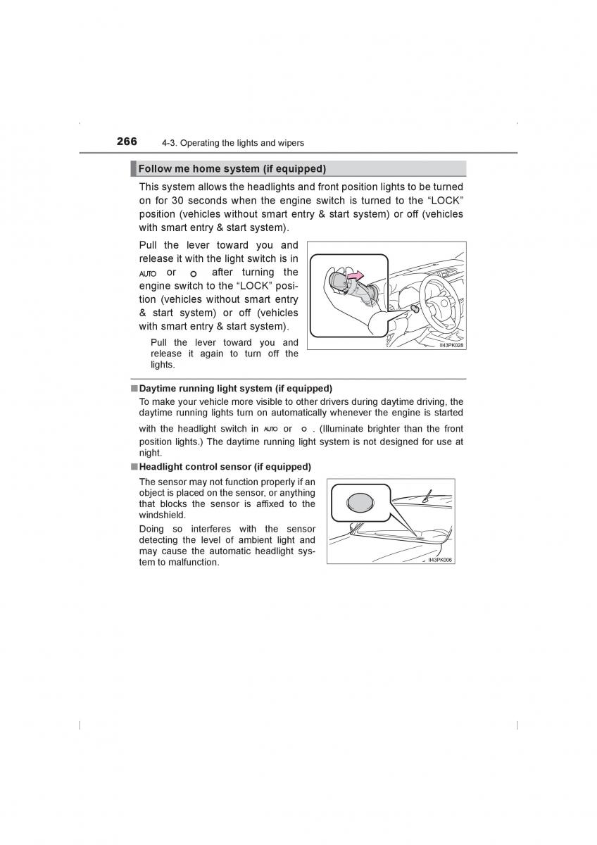 Toyota Hilux VIII 8 AN120 AN130 owners manual / page 266