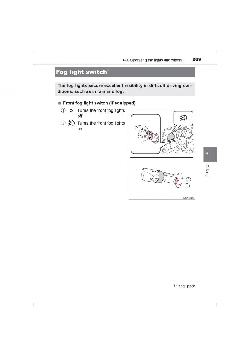 Toyota Hilux VIII 8 AN120 AN130 owners manual / page 269