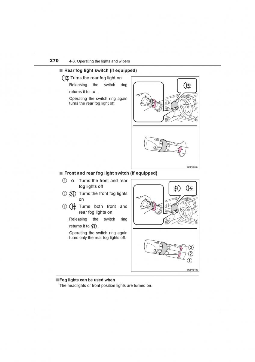 Toyota Hilux VIII 8 AN120 AN130 owners manual / page 270