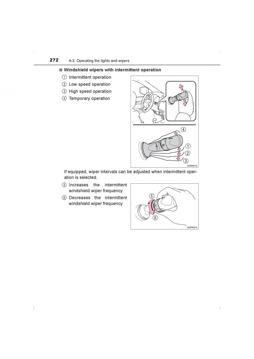 Toyota Hilux VIII 8 AN120 AN130 owners manual / page 272