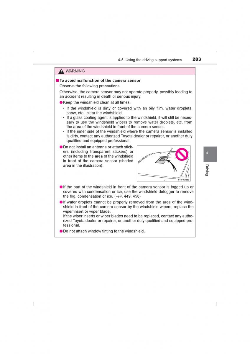 Toyota Hilux VIII 8 AN120 AN130 owners manual / page 283