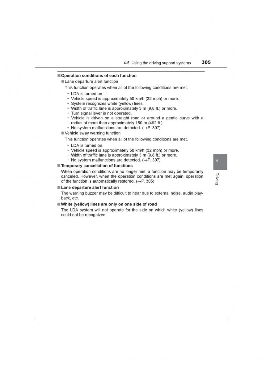 Toyota Hilux VIII 8 AN120 AN130 owners manual / page 305