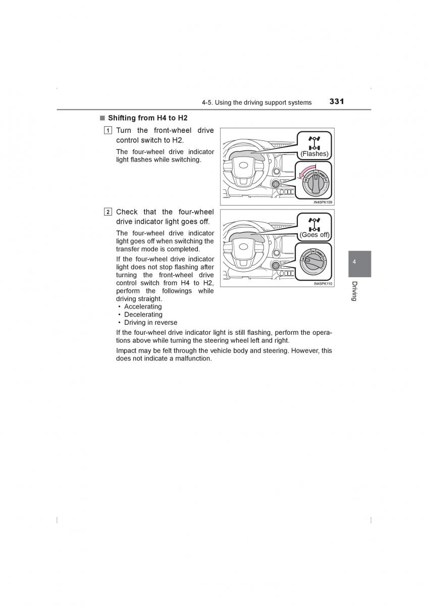 Toyota Hilux VIII 8 AN120 AN130 owners manual / page 331