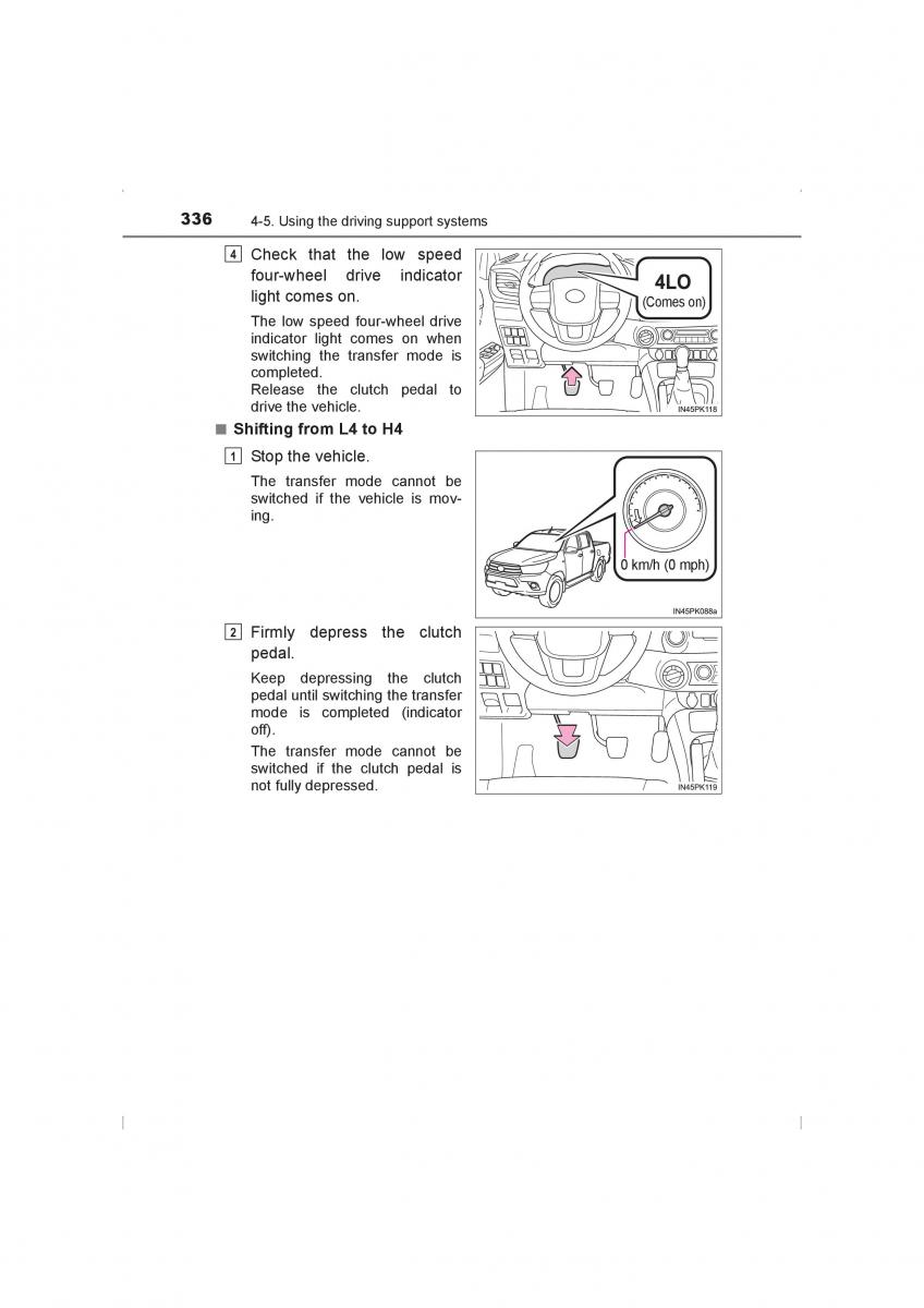 Toyota Hilux VIII 8 AN120 AN130 owners manual / page 336