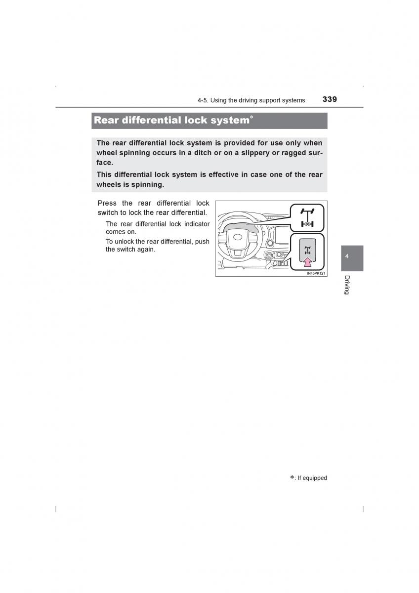 Toyota Hilux VIII 8 AN120 AN130 owners manual / page 339