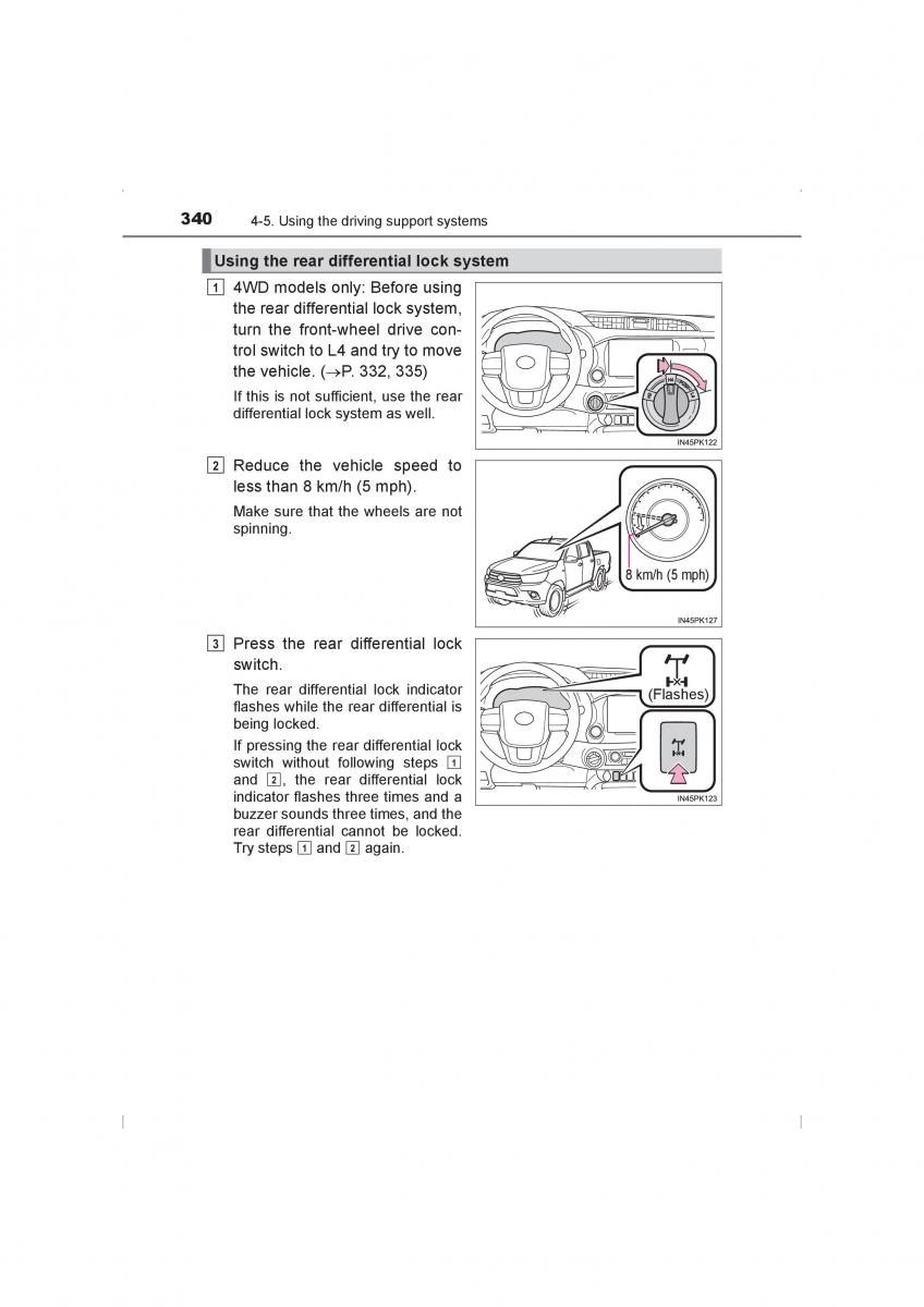 Toyota Hilux VIII 8 AN120 AN130 owners manual / page 340