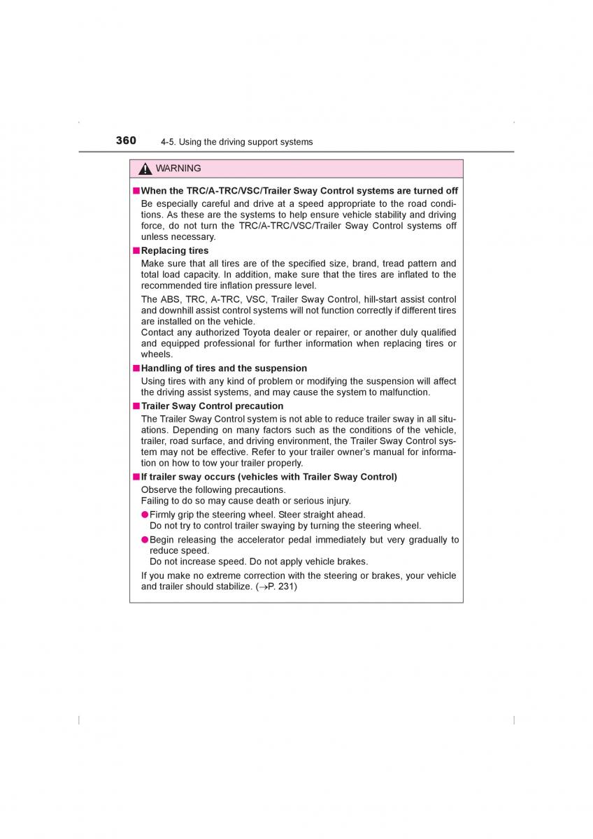 Toyota Hilux VIII 8 AN120 AN130 owners manual / page 360