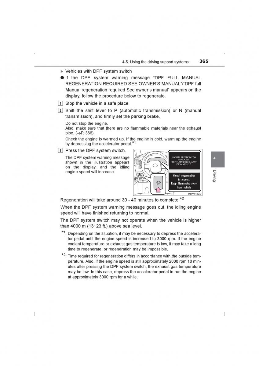 Toyota Hilux VIII 8 AN120 AN130 owners manual / page 365