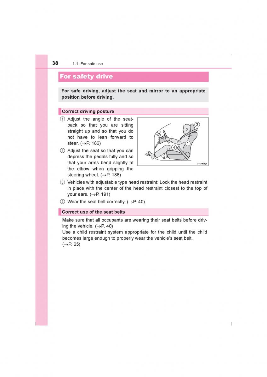 Toyota Hilux VIII 8 AN120 AN130 owners manual / page 38