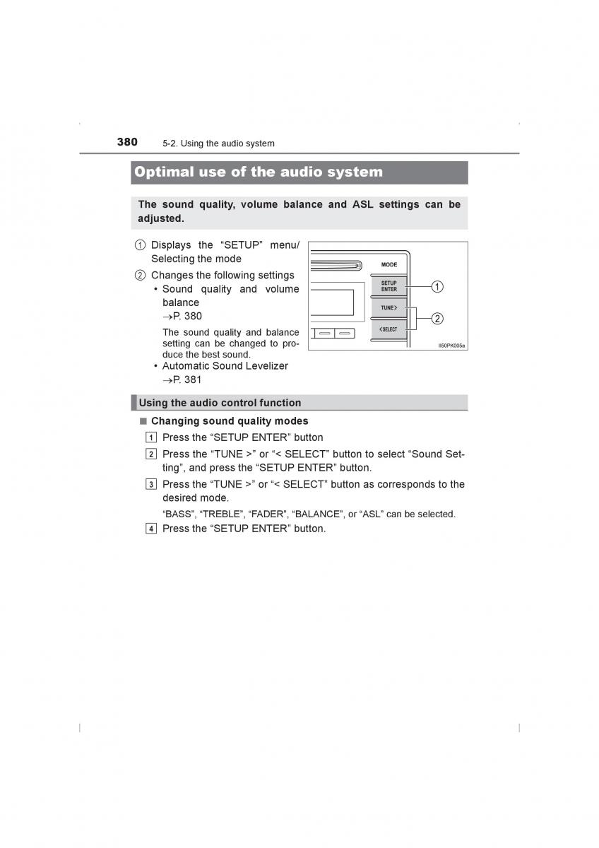 Toyota Hilux VIII 8 AN120 AN130 owners manual / page 380