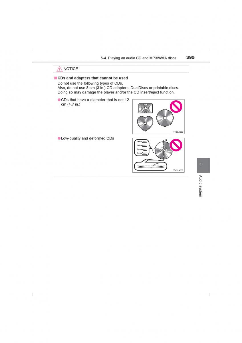 Toyota Hilux VIII 8 AN120 AN130 owners manual / page 395